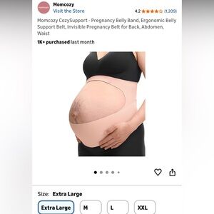MomCozy Pregnancy Belly Band